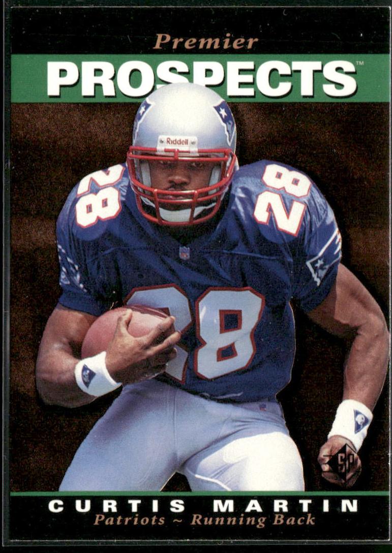 1995 Upper Deck SP Football Curtis Martin #18