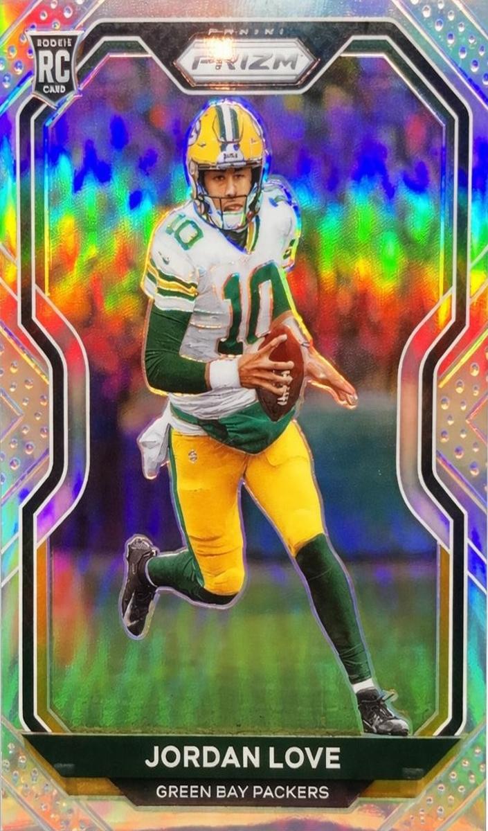 2020 Panini Prizm Football Silver Jordan Love #363 PSA 9