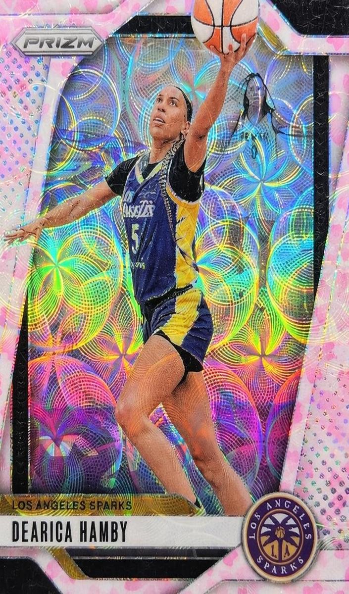 2024 Panini Prizm WNBA Basketball Cherry Blossom FOTL Dearica Hamby #19