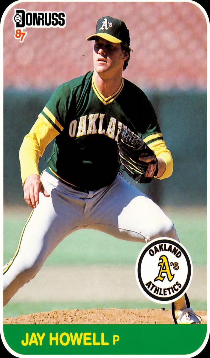 1987 Donruss Baseball Jay Howell #503 PSA 10