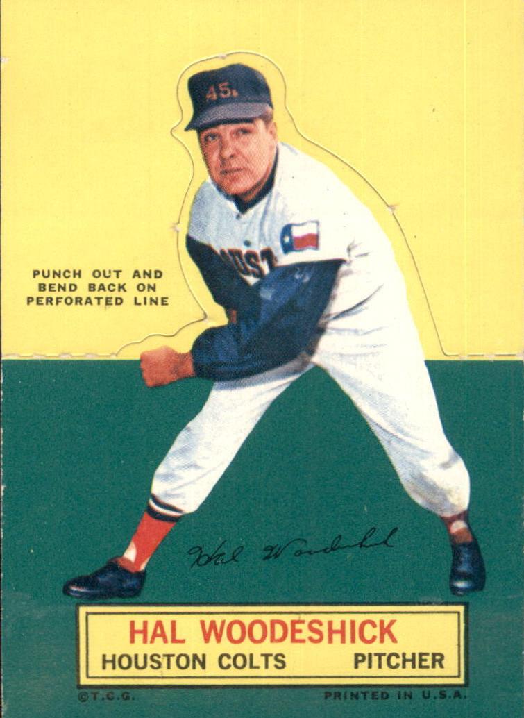 1964 Topps Stand-Up Baseball Hal Woodeshick #NNO