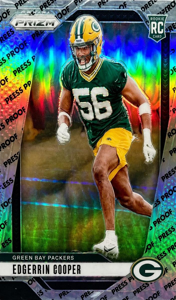 2024 Panini Prizm Football Press Proof Edgerrin Cooper #331