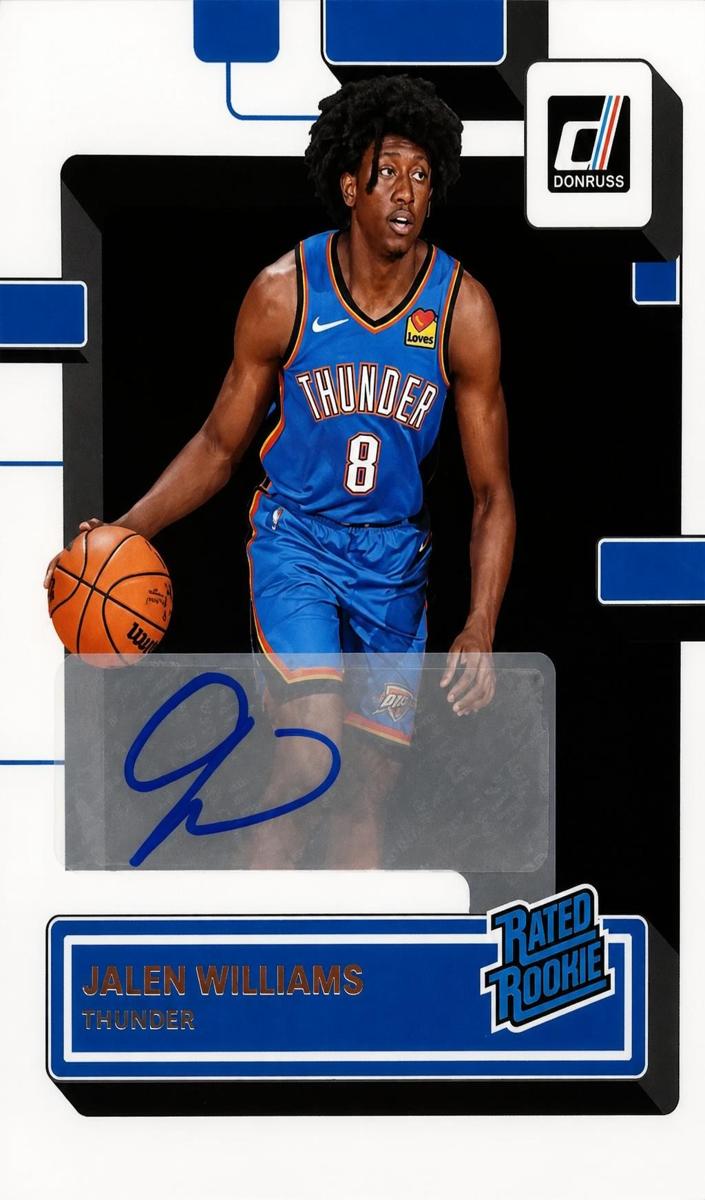 2022 Panini Donruss Basketball Jalen Williams #212 PSA 10