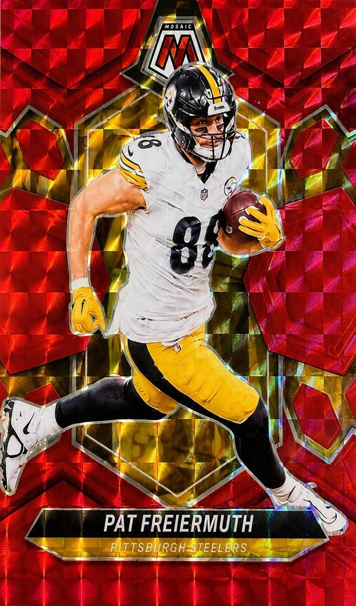 2024 Panini Mosaic Football Red Pat Freiermuth #187