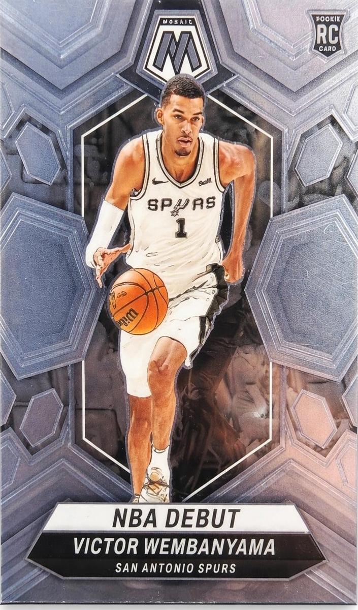 2023 Panini Mosaic Basketball Silver Victor Wembanyama #257 RAW Ungraded