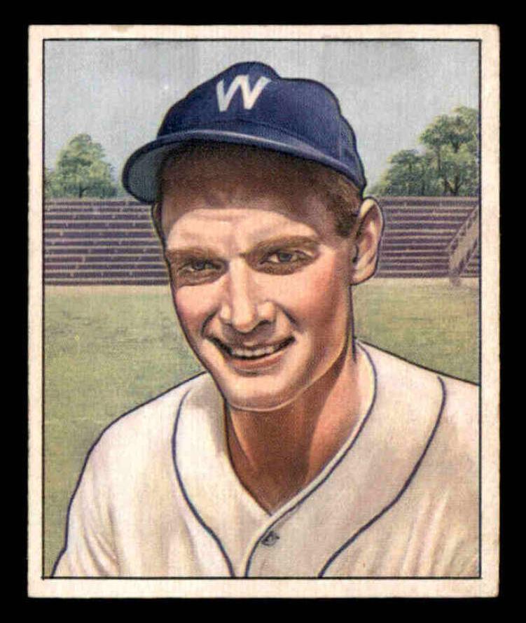 1950 Bowman Baseball Sid Hudson #17 PSA 6