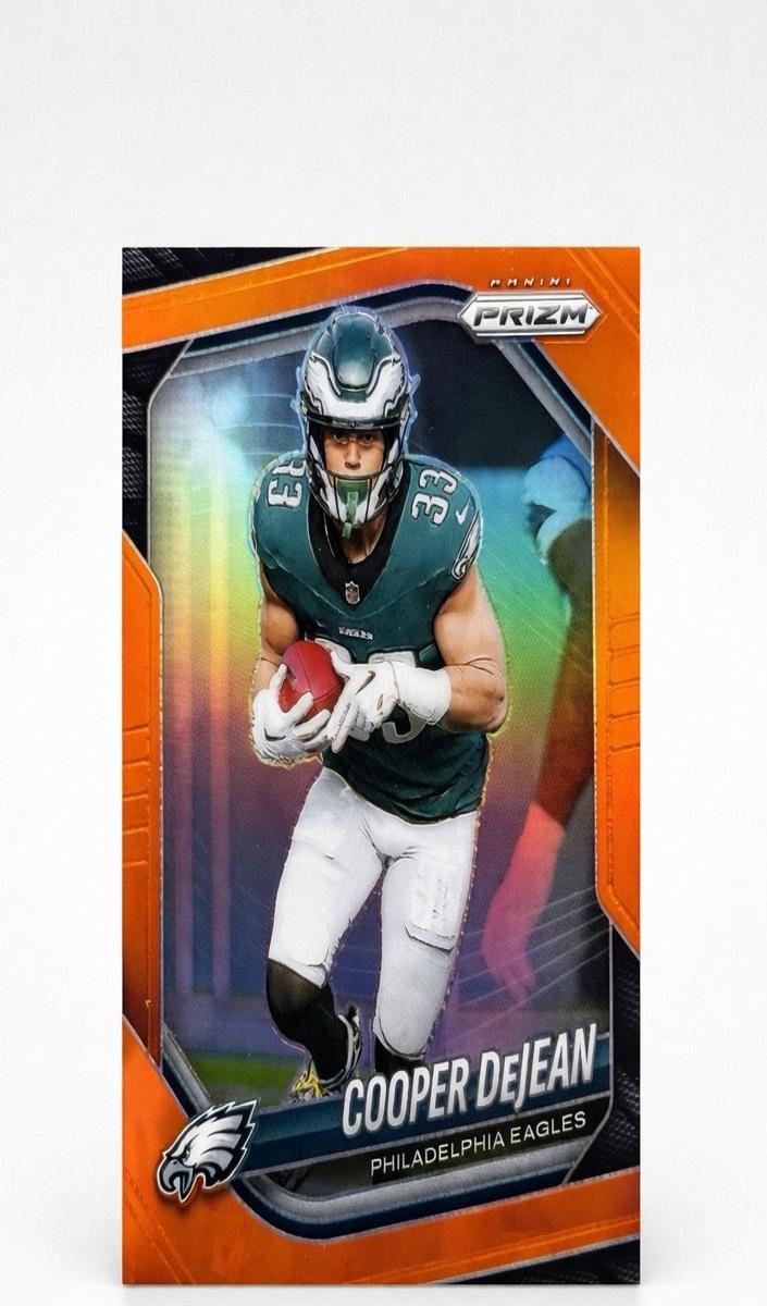 2025 Panini Prizm Football Orange Cooper DeJean #170