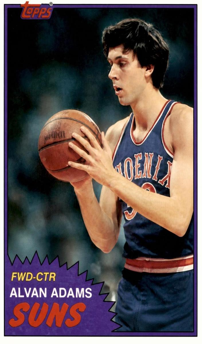 1981 Topps Basketball West Alvan Adams #79 PSA 9