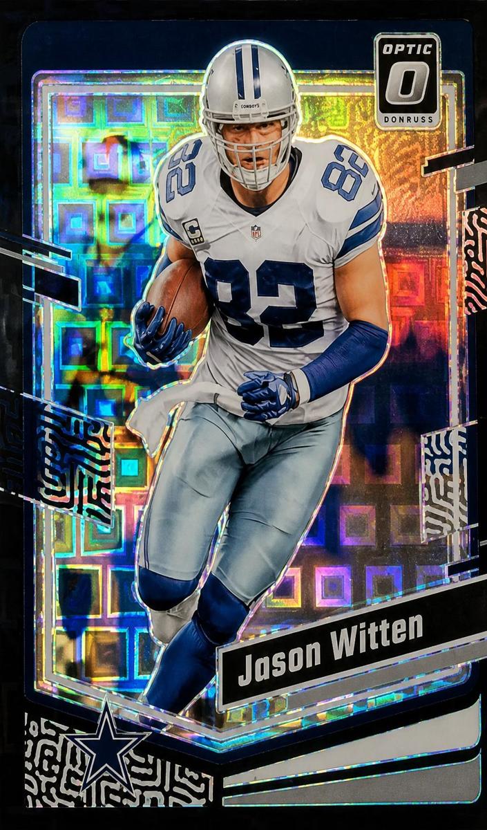 2023 Donruss Optic Football Black Pandora Jason Witten #49