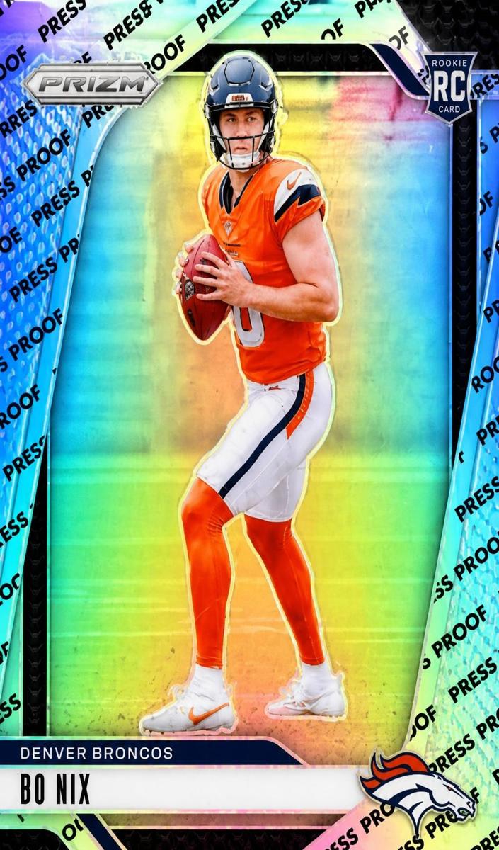 2024 Panini Prizm Football Press Proof Bo Nix #309