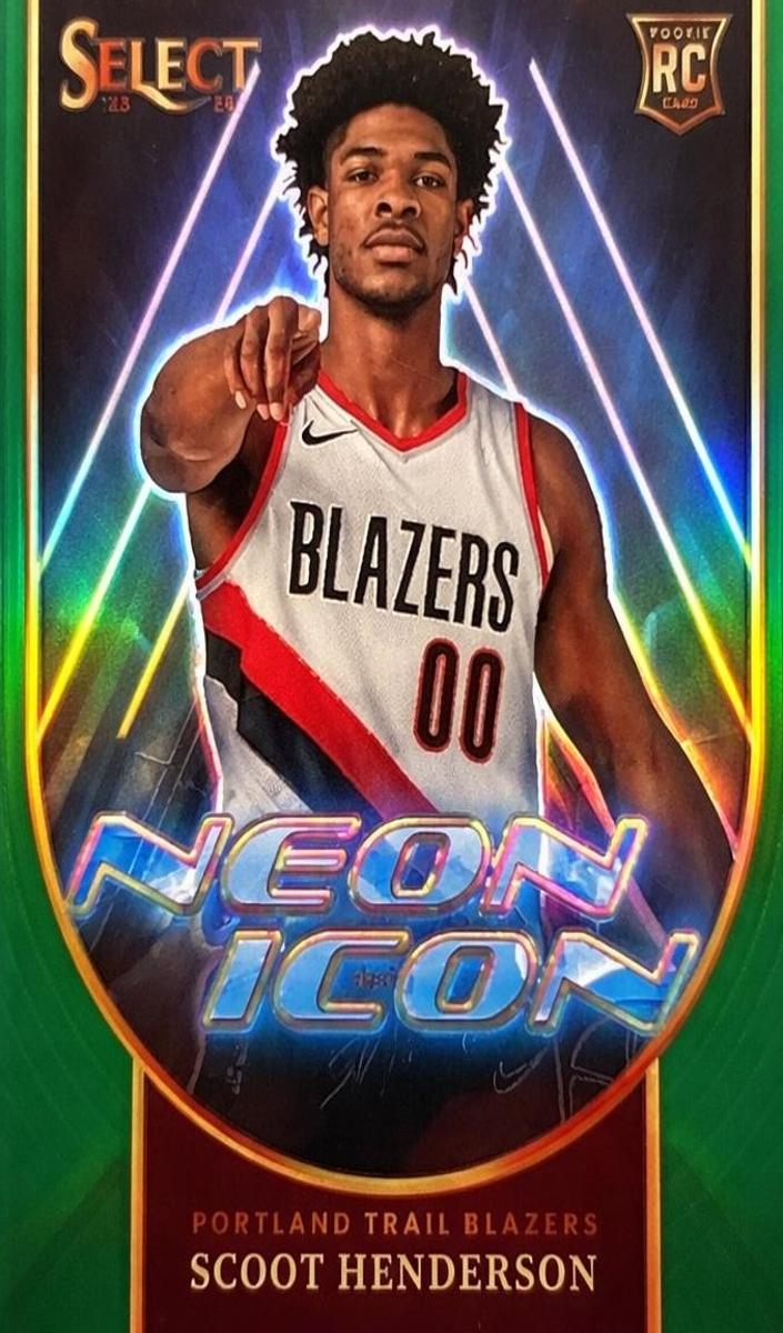 2023 Panini Select Basketball Green Scoot Henderson #7 PSA 10