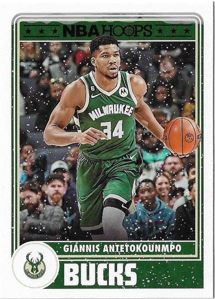2023 Panini Hoops Basketball Winter Giannis Antetokounmpo #285