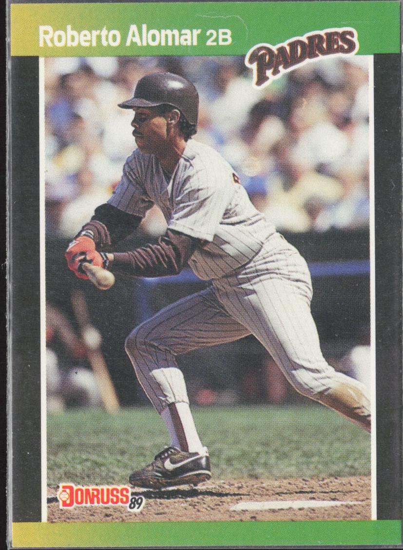 1989 Donruss Baseball Roberto Alomar #246 PSA 9