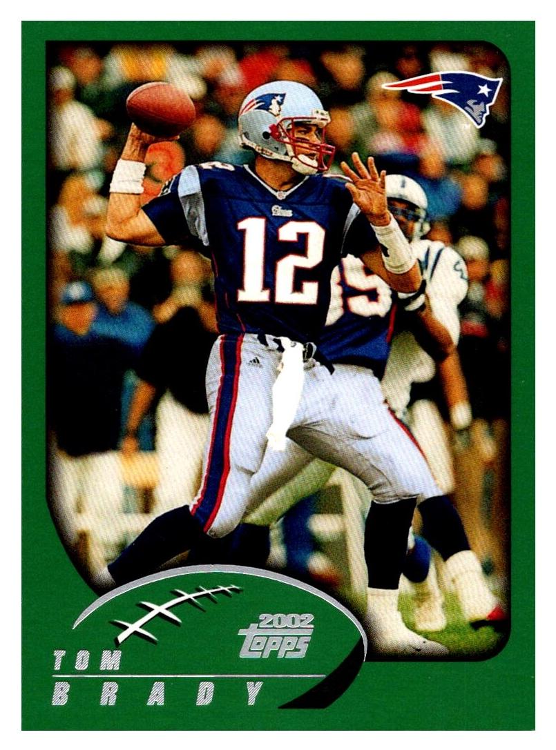 2002 Topps Football Collection Tom Brady #248 PSA 9