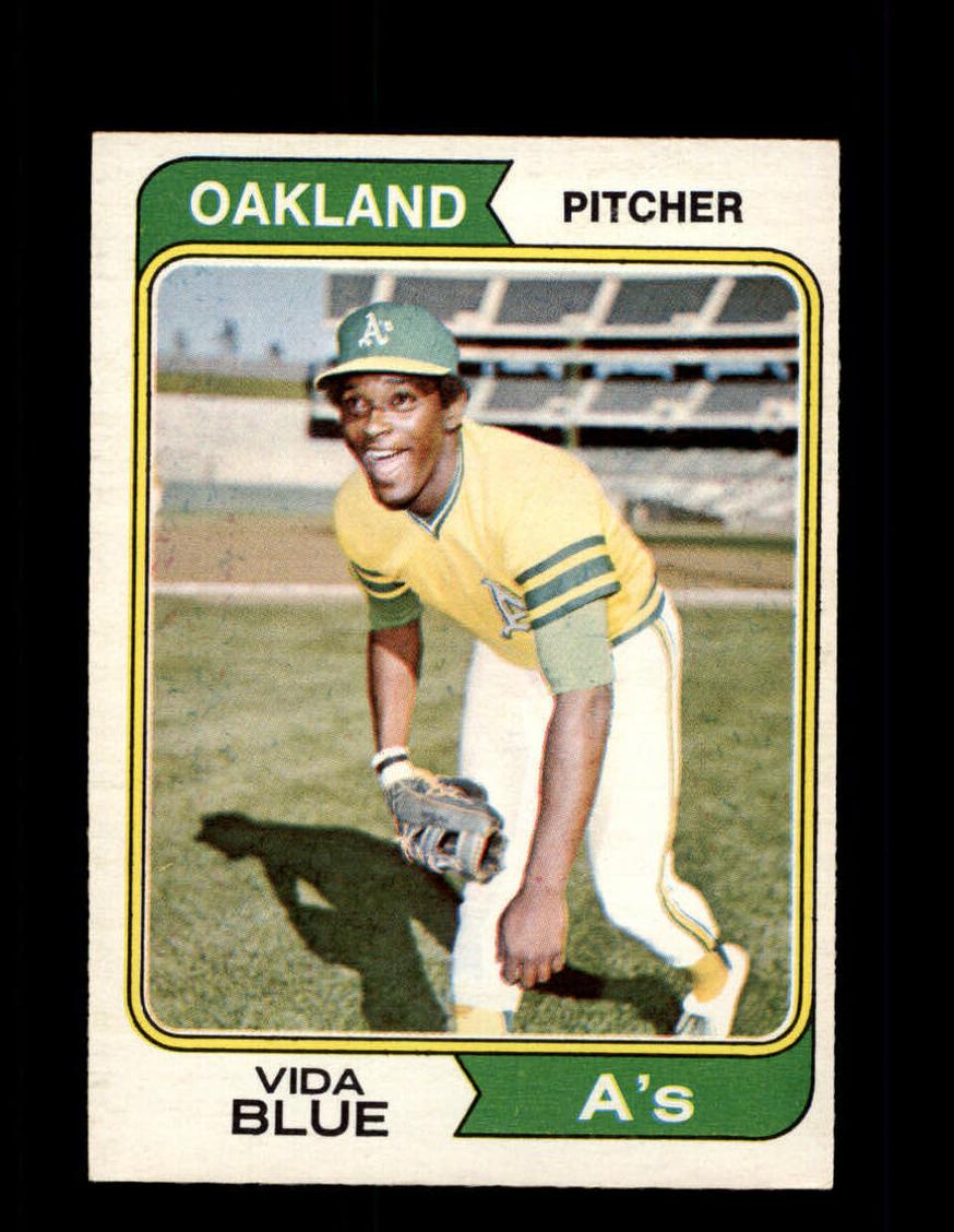 1974 O-Pee-Chee Baseball Vida Blue #290