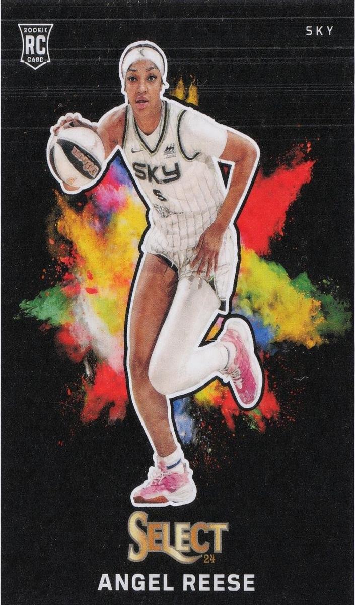 2024 Panini Select WNBA Basketball Angel Reese #4 PSA 9