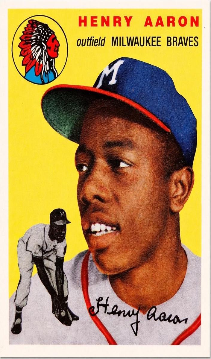 1994 Topps Archives Baseball Hank Aaron #128