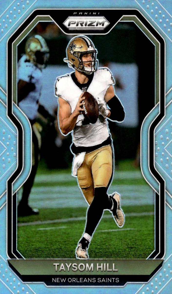 2020 Panini Prizm Football Silver Prizm Taysom Hill #245 PSA 9