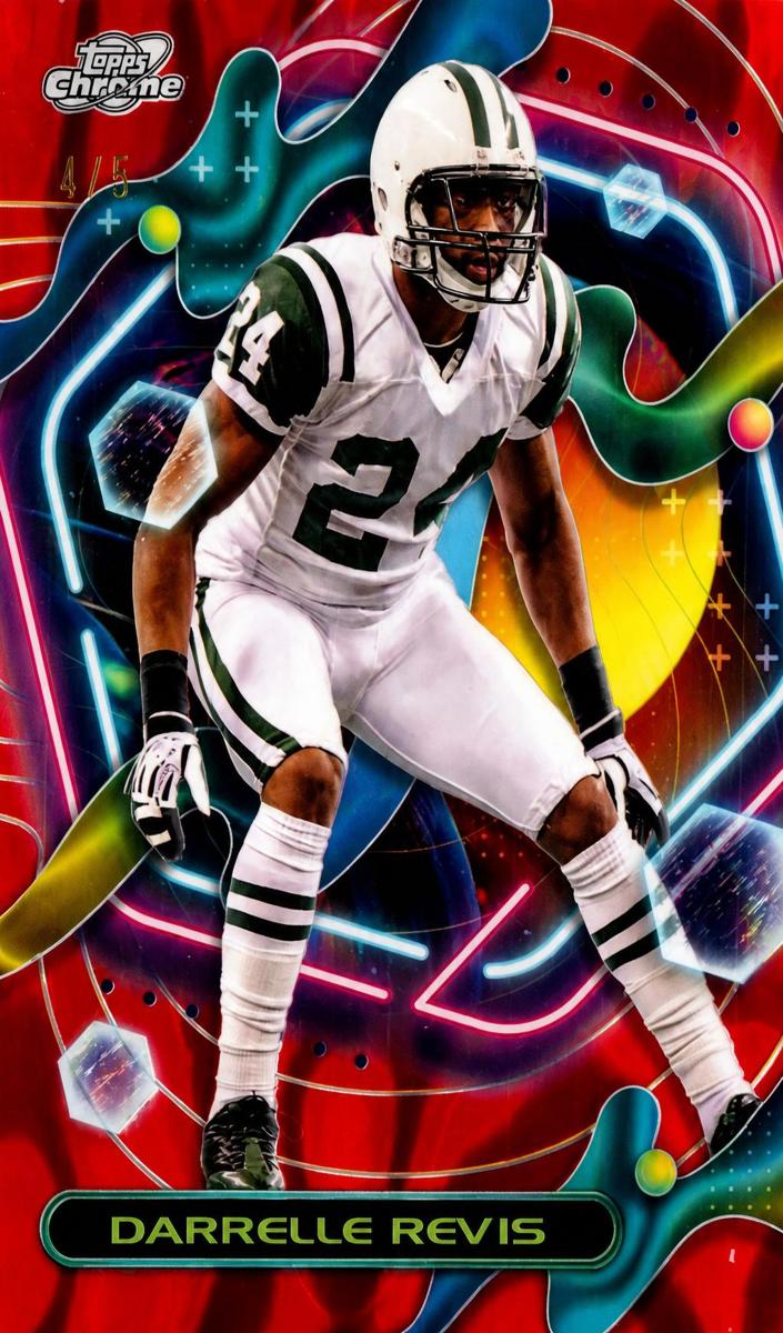 2023 Topps Composite Football Red Flame Darrelle Revis #286