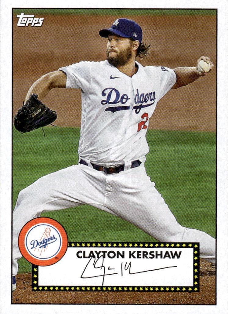2021 Topps Baseball Clayton Kershaw #T52-40