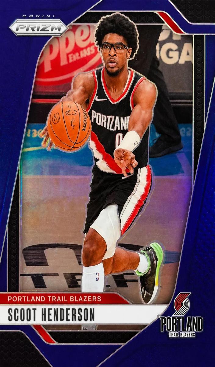 2024 Panini Prizm Basketball Blue Scoot Henderson #94