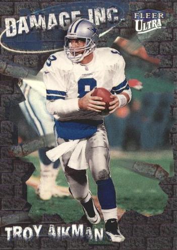1999 Fleer Ultra Football Troy Aikman #8 DI