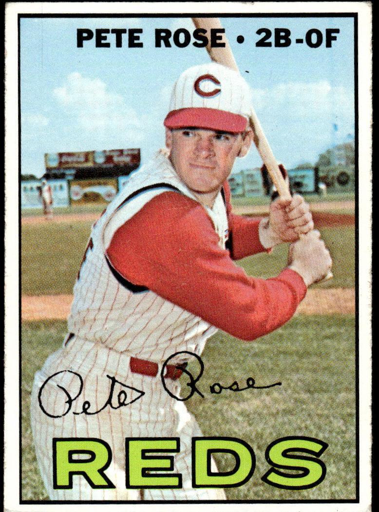 1967 Topps Baseball Pete Rose #430