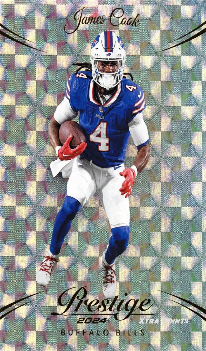 2024 Panini Prestige Football Hyper Xtra Points James Cook #31