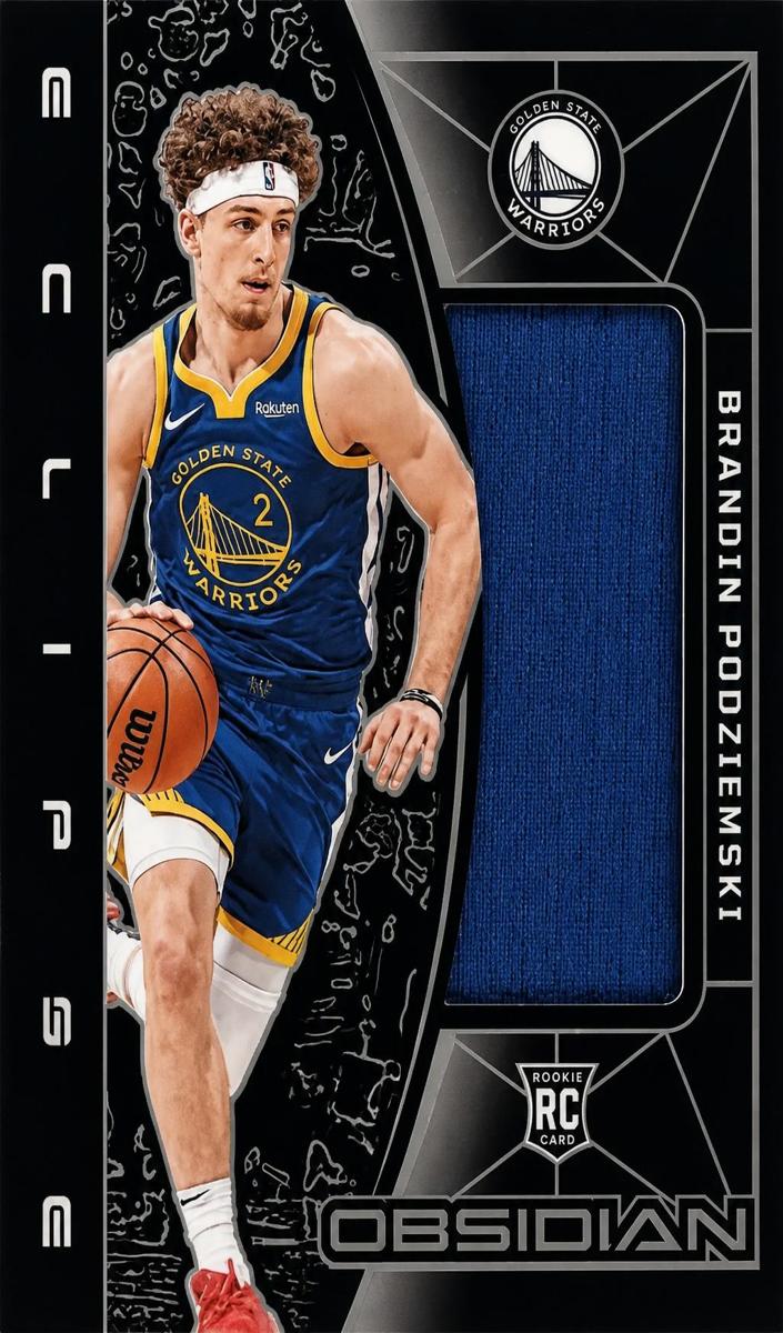 2023 Panini Obsidian Basketball Brandin Podziemski #EM-POD