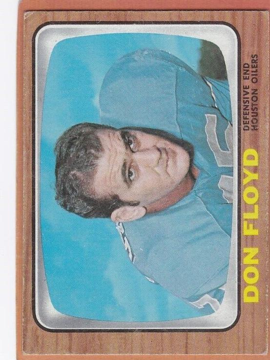 1966 Topps Football Don Floyd #54