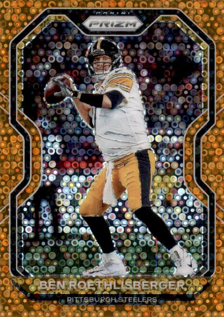 2020 Panini Prizm Football Disco Prizm Ben Roethlisberger #65