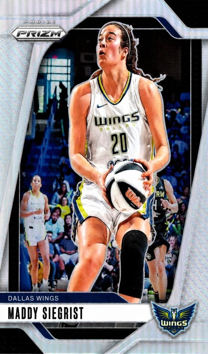 2024 Panini Prizm WNBA Basketball Silver Maddy Siegrist #94