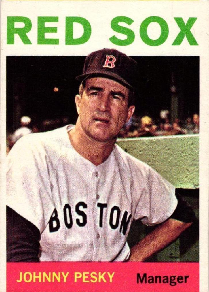 1964 Topps Baseball Johnny Pesky #248 PSA 6.5