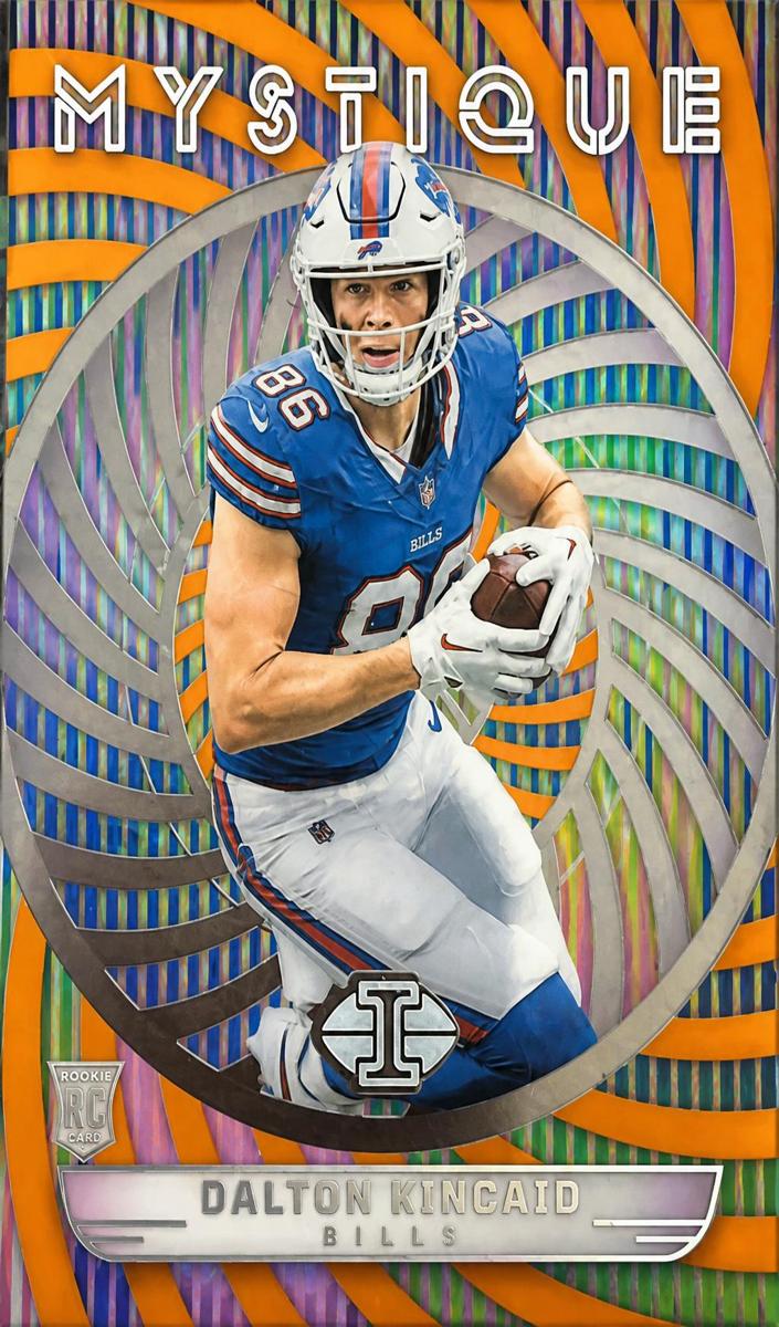 2023 Panini Illusions Football Orange Dalton Kincaid #7