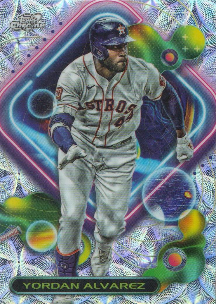 2023 Topps Cosmic Chrome Baseball Nucleus Yordan Alvarez #193