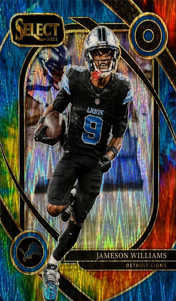 2024 Panini Select Football Tie-Dye Shock Jameson Williams #267