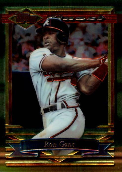 1994 Topps Finest Baseball Ron Gant #165 PSA 8.5