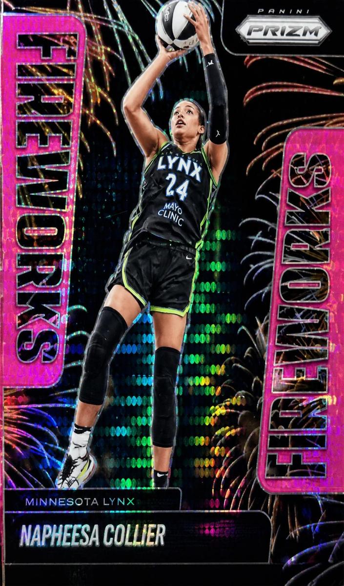 2025 Panini Prizm WNBA Basketball Pink Pulsar Napheesa Collier #7
