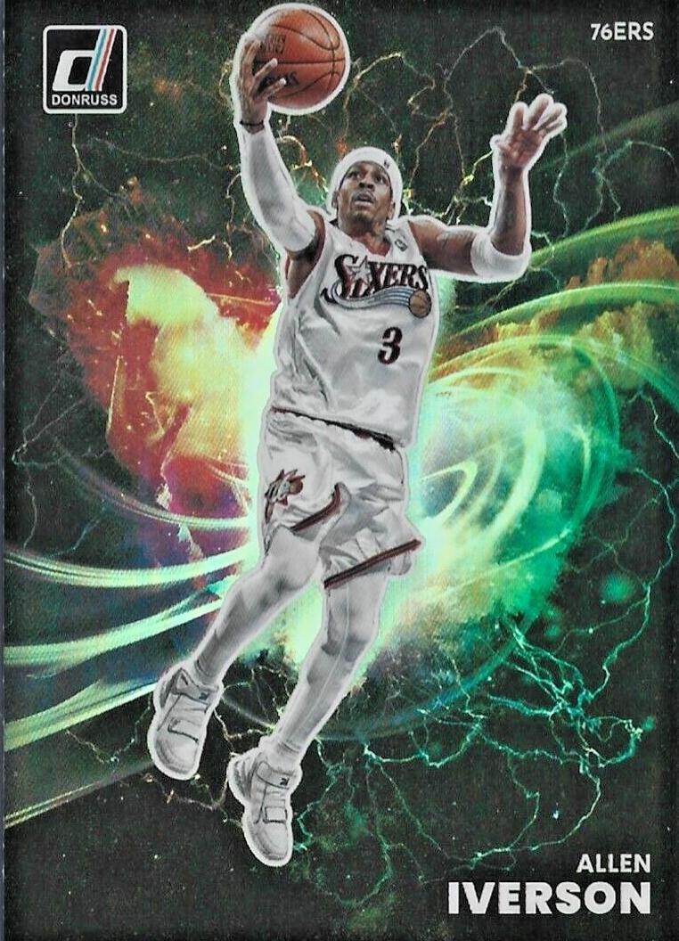 2022 Panini Donruss Basketball Allen Iverson #26 PSA 7.5