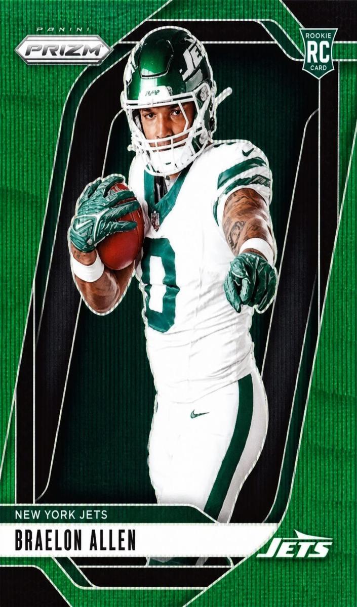 2024 Panini Prizm Football Green Wave Braelon Allen #6