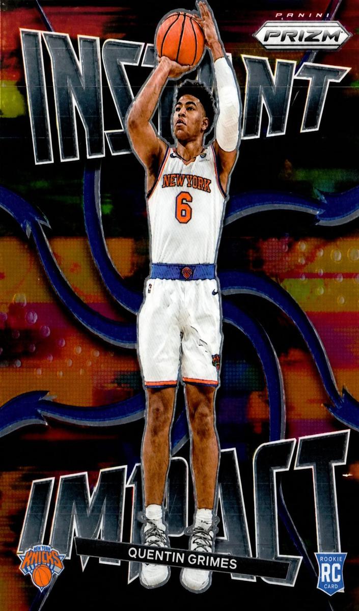 2021 Panini Prizm Basketball Quentin Grimes #21 PSA 9