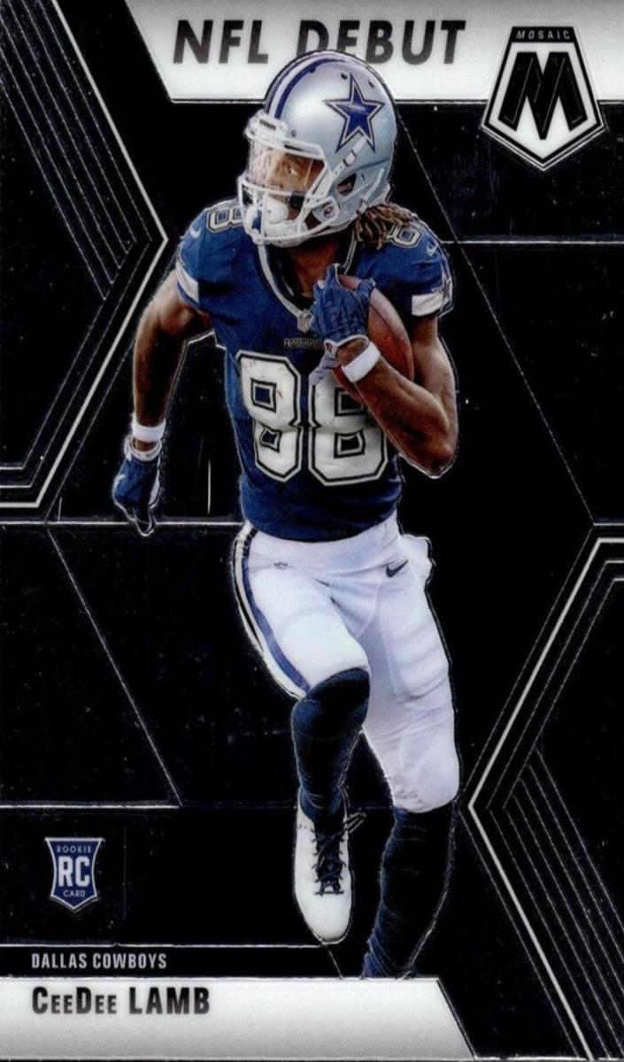 2020 Panini Mosaic Football CeeDee Lamb #268 PSA 9