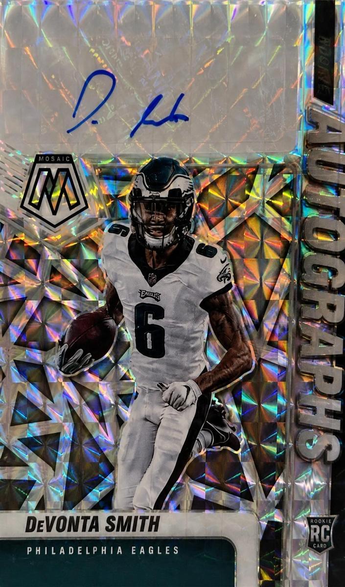 2021 Panini Mosaic Football DeVonta Smith #RA-5