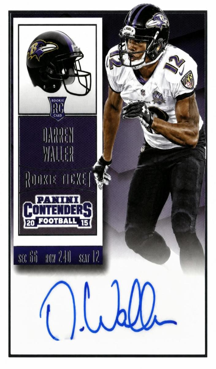 2015 Panini Contenders Football Darren Waller #146