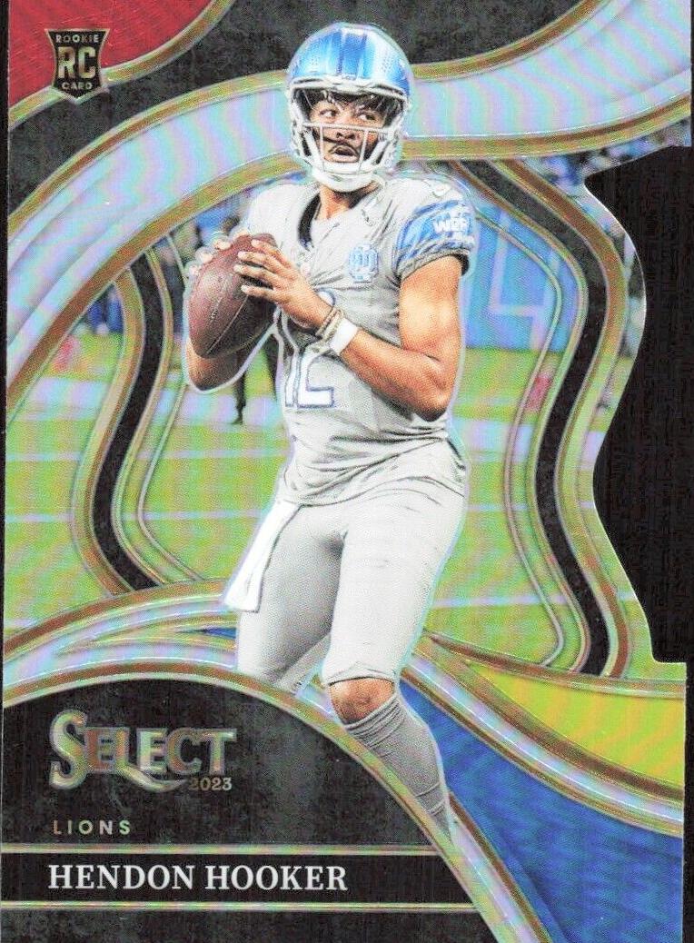 2023 Panini Prizm Football Red Yellow Hendon Hooker #329 BGS 9.5