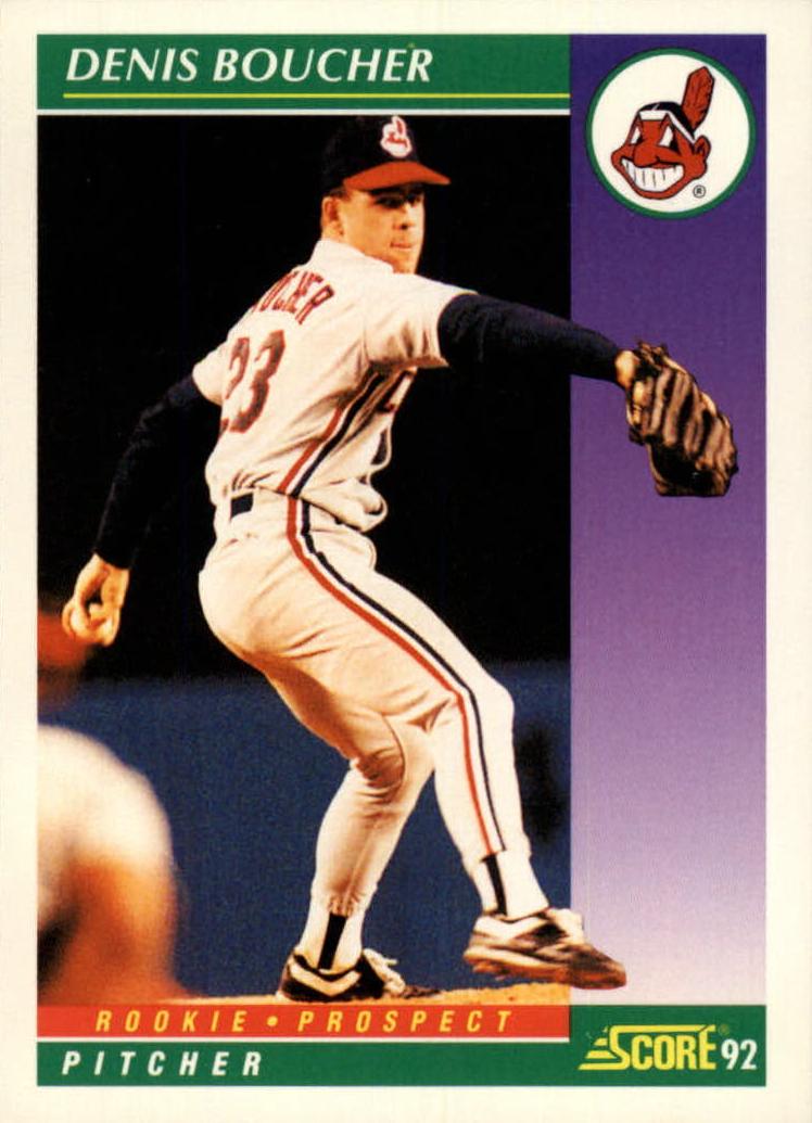 1992 Score Baseball Denis Boucher #848