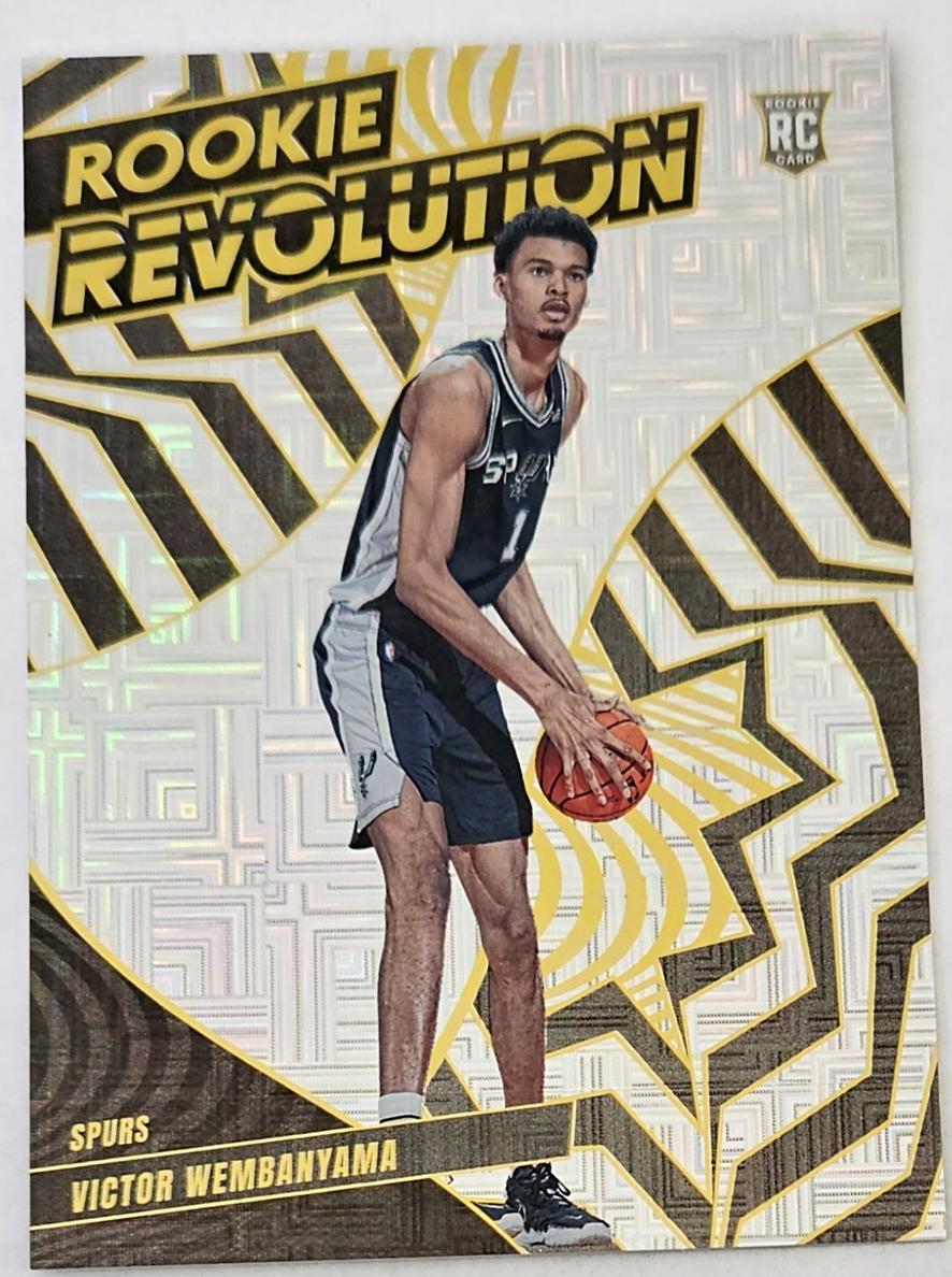 2023 Panini Revolution Basketball Levels Victor Wembanyama #14 PSA 8