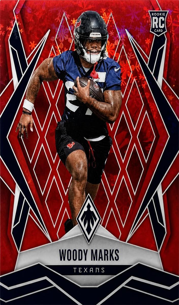 2025 Panini Phoenix Football Red Winter Woody Marks #236