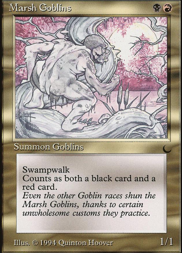 1994 Magic The Gathering The Dark Marsh Goblins #NNO CGC 9