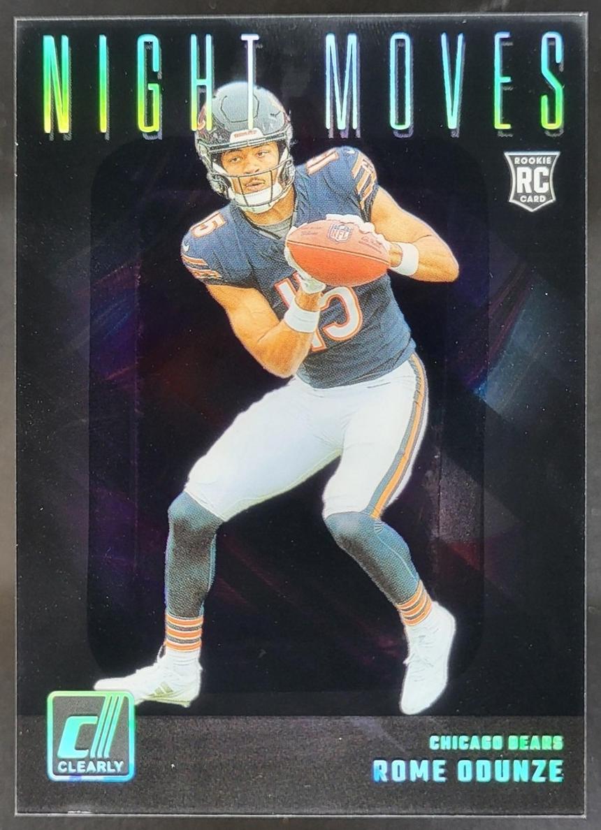 2024 Panini Clearly Donruss Football Rome Odunze #2 PSA 10